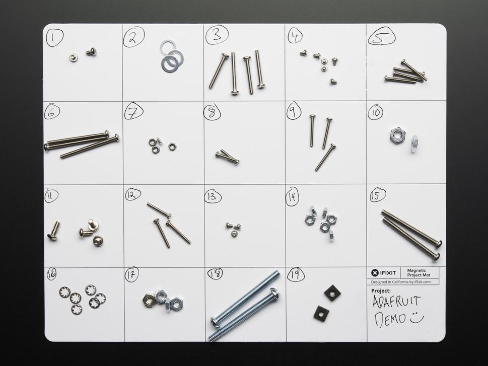 Adafruit Industries-1636 null Professional Non-Slip Magnetic Project Mat