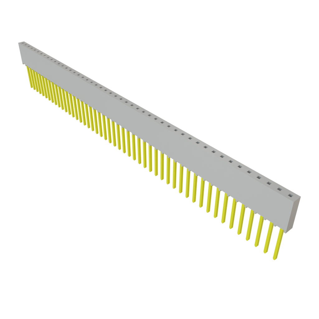 Samtec-SSQ-148-03-T-S Steckverbinderleisten und Leiterplattenbuchsen Conn Socket Strip SKT 48 POS 2.54mm Solder ST Top Entry Thru-Hole Bulk