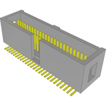 Conn Shrouded Header (4 Sides) HDR 50 POS 1.27mm Solder ST SMD Tube
