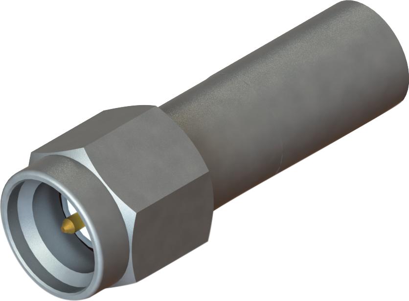 Amphenol SV Microwave-M39012/55-3128 RF-Steckverbinder Conn SMA 0Hz to 12.4GHz 50Ohm Crimp ST Cable Mount M Gold Over Nickel Bag