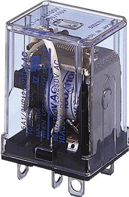 Panasonic-HL1-L-DC48V-D-F Power Relays Power Relay 48VDC 10A SPDT(27.2mm 20.8mm 35.4mm) Plug-In