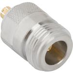 Conn P-SMP to Type N Adapter 0Hz to 10GHz 50Ohm ST F/F Gold Bag