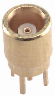 HUBER+SUHNER-82 MCX-50-0-10 / 111 NE RF-Steckverbinder Conn MCX 0Hz to 6GHz 50Ohm Solder ST Thru-Hole F Gold Over Nickel Single