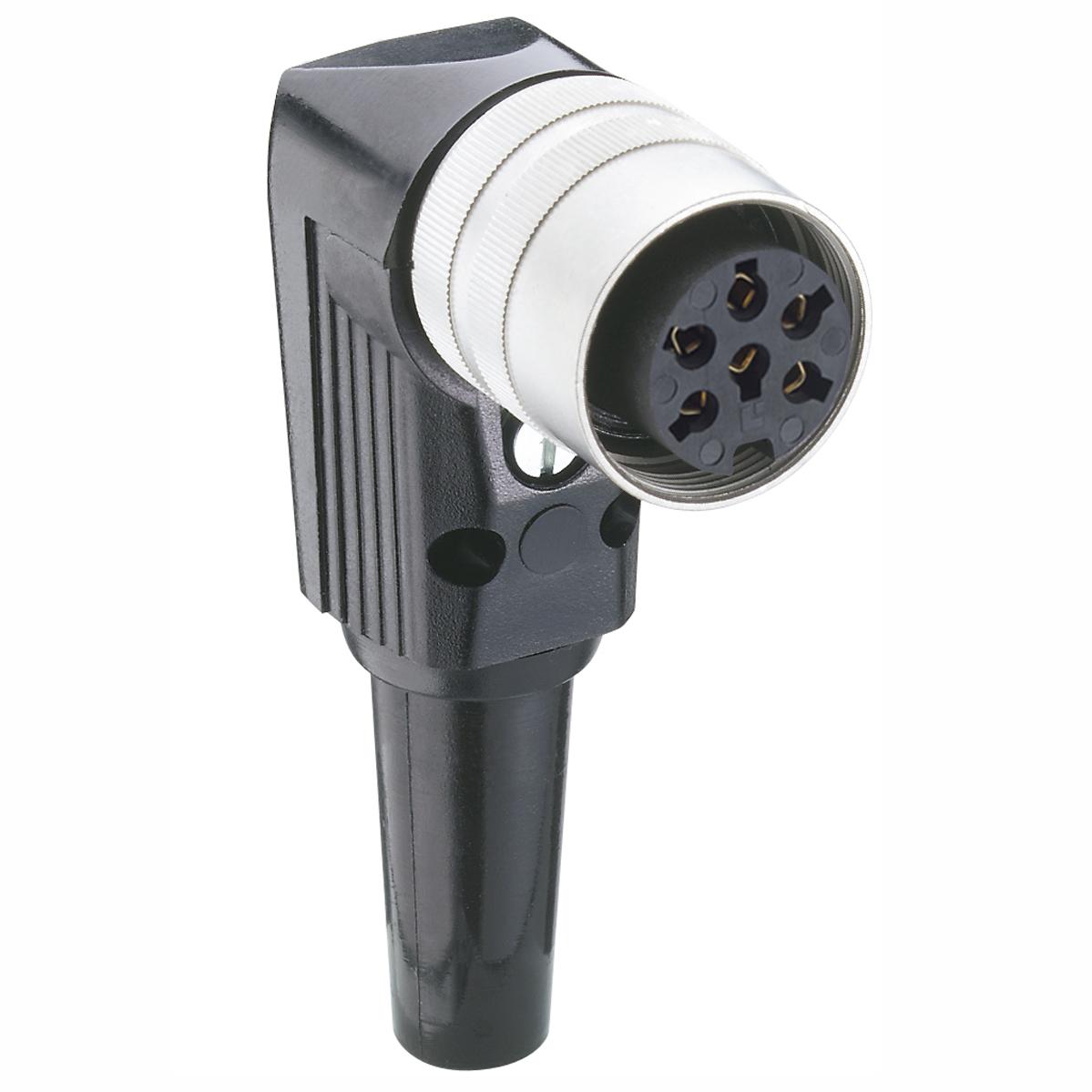 Lumberg-WKV 81 Steckverbinder, rund Conn Circular SKT 8 POS Solder RA Cable Mount 8 Terminal 1 Port Box