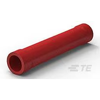 TE Connectivity-1-34070-1 Terminales del conductor Splice Terminal 16-22AWG Copper Red 27.33mm Tin T/R