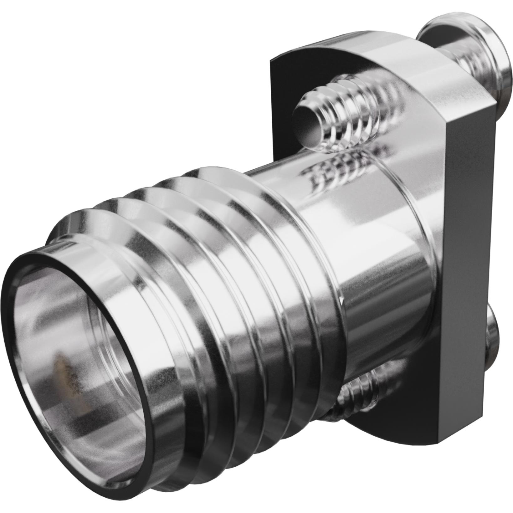 Molex-732513481 Conector RF Conn SMA 0Hz to 27GHz 50Ohm Solder ST Flange Mount RCP Gold Tray