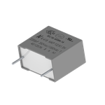 Cap Film Suppression X1/Y2 0.033uF 1500VDC/350VAC PP 10%( 18 X 8.5 X 14.5mm) Radial Plastic Rectangular Can 15mm 125°C Bag Automotive AEC-Q200