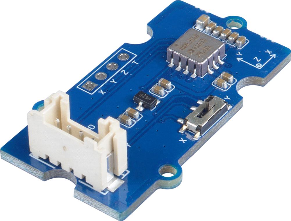 Seeed Technology Co.,Ltd-101020637 Sensor Development Boards and Kits ADXL356B Accelerometer Sensor Grove Board