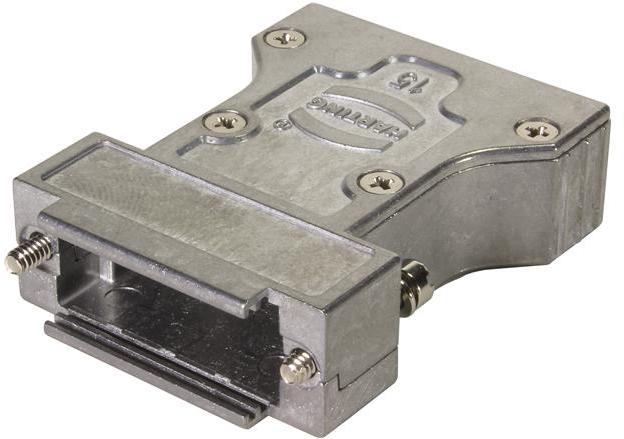HARTING-61030012116 Schrumpfbalgenadapter Shell Housing Hood Size D-Sub 2 Hexagonal screw Thread 4-40 UNC Top entry Material Zinc die-cast Degree of protection IP30
