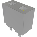 Conn Socket Strip SKT 2 POS 5.08mm Solder ST Top Entry Thru-Hole Tube
