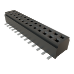 Conn Micro Socket Strip SKT 26 POS 1mm Solder ST SMD Tube
