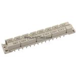 Conn DIN 41612 F 15 POS 1.27mm Press Fit ST Thru-Hole