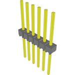 Conn Unshrouded Header HDR 6 POS 2.54mm Solder ST Top Entry Thru-Hole Bulk