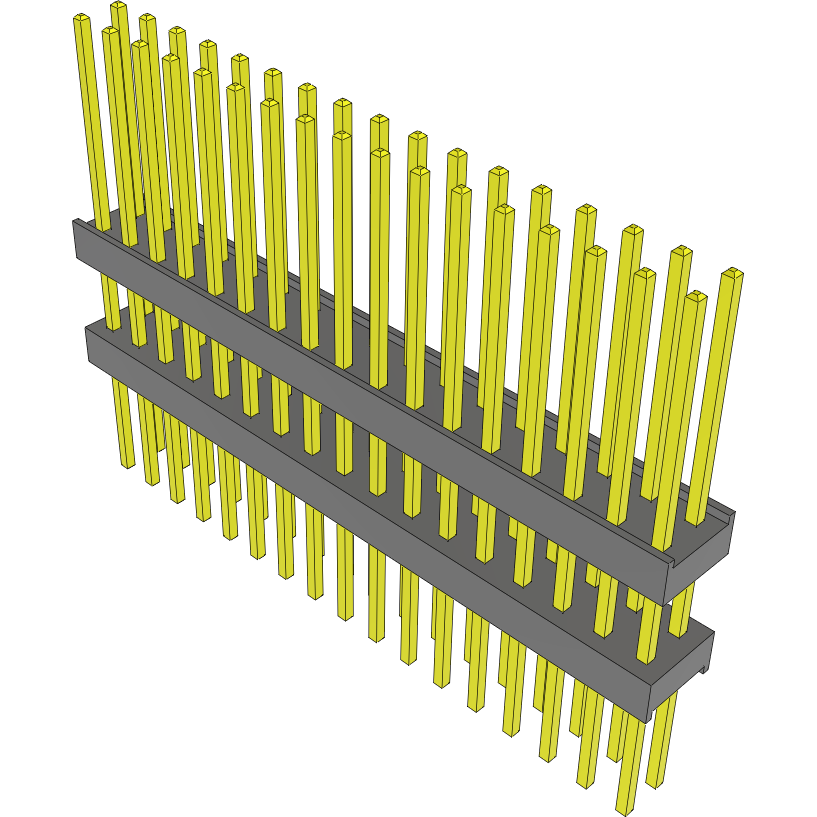 Samtec-EW-17-13-G-D-395 Steckverbinderleisten und Leiterplattenbuchsen Conn Board Stacker HDR 34 POS 2.54mm Solder ST Top Entry Thru-Hole Bulk