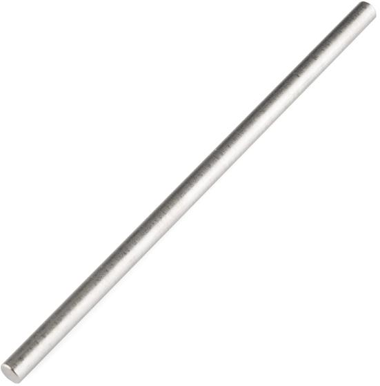 SparkFun Electronics-ROB-12391 Rods and Shafts D-Shaft Straight Stainless Steel