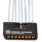 HUBER+SUHNER-MF53/1X8A_21MXP/21SMA/152 Andere Kabelbaugruppen Cable Assembly 0.152m 8(SMA) to 8POS Wire to Board 8 to 8 POS F-F