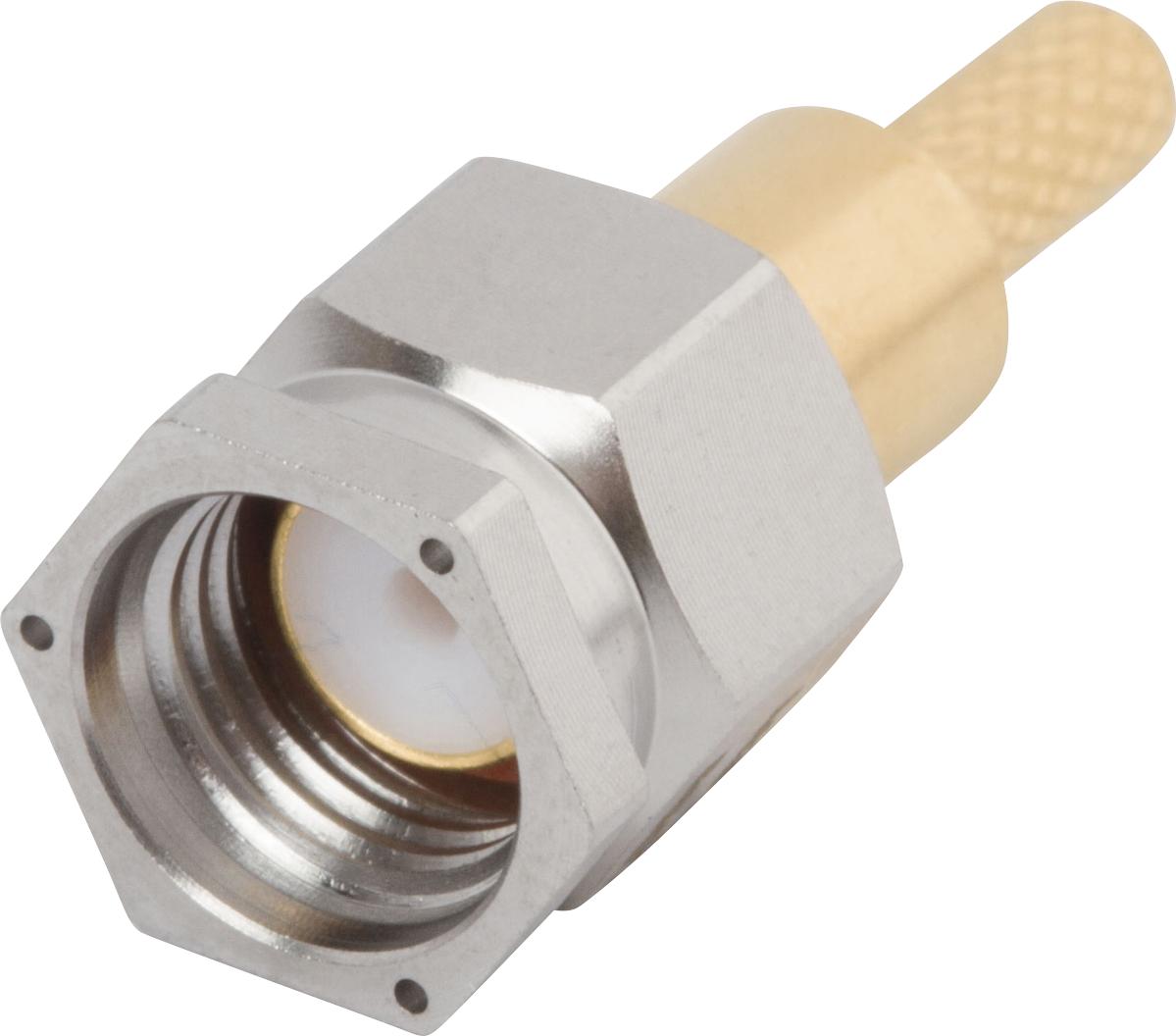 Amphenol SV Microwave-M39012/55-3030 Raccordement FR M39012/55-3030 Amphenol SV Microwave RF Connectors SMA 0Hz to 18GHz 50Ohm Crimp ST Cable Mount M Gold Over Nickel - Arrow.com