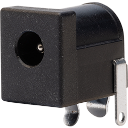 Same Sky (formerly CUI Devices)-PJ-017D Potenza del connettore Conn DC Power Jack RCP 2 POS Solder Pot RA Thru-Hole 3 Terminal 1 Port