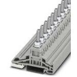 Conn High-Current Terminal Block 1 POS T DIN Rail 76A