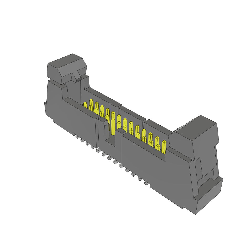 Samtec-FTSH-113-01-F-DV-EJ-K Steckverbinderleisten und Leiterplattenbuchsen Conn Ejector Header HDR 26 POS 1.27mm Solder ST Top Entry SMD TIGER CLAW™ Tube