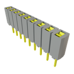 Conn Socket Strip SKT 9 POS 2.54mm Solder ST Top Entry Thru-Hole Bulk
