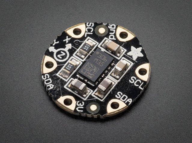 Adafruit Industries-1247 Kit e schede di sviluppo sensori LSM303DLHC Accelerometer/Compass Sensor Development Tool