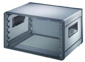 Schroff GmbH-10225640 Scatole, contenitori e rack Anthracite Gray/White Aluminum/Steel Desktop Mount Desktop Case