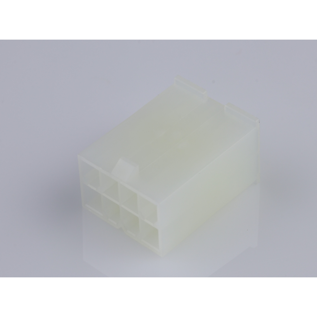 Molex-0039013083 Einzeladersteckverbinder, Gehäuse Conn Housing M 8 POS 4.2mm Crimp ST Cable Mount Natural Mini-Fit Jr™ Bag