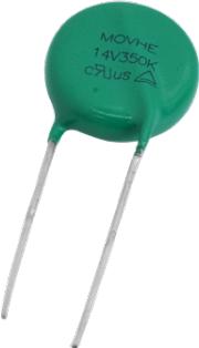 Eaton-MOVHE14V140Y 배리스터 Var MOV 140VAC/180VDC 6000A 220V Thru-Hole Radial Bulk