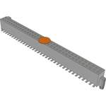 Conn Socket Strip SKT 70 POS 1.27mm Solder ST SMD TIGER EYE™ T/R