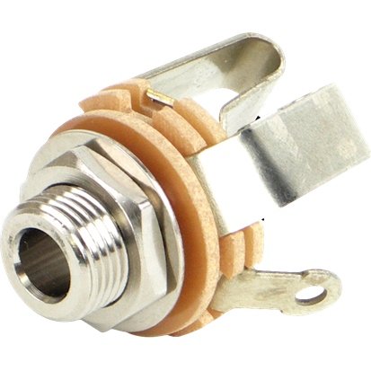 Switchcraft-S12B Connector Audio and Video Conn Phone Jack F 3 POS Solder Cup ST Panel Mount 3 Terminal 1 Port