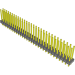 Conn Unshrouded Header HDR 60 POS 2.54mm Solder ST Top Entry Thru-Hole Bulk