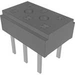 Conn Socket Strip SKT 6 POS 2mm Solder ST Top Entry Thru-Hole TIGER CLAW™ Layer