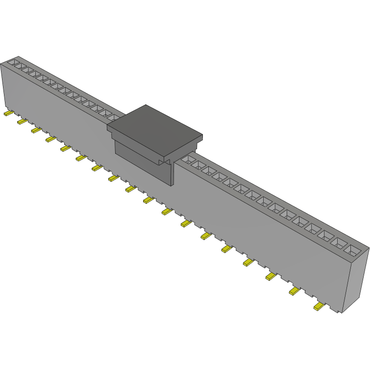 Samtec-RSM-136-02-S-S-P Connector Headers and PCB Receptacles Conn Socket Strip SKT 36 POS 1.27mm Solder ST SMD Tube