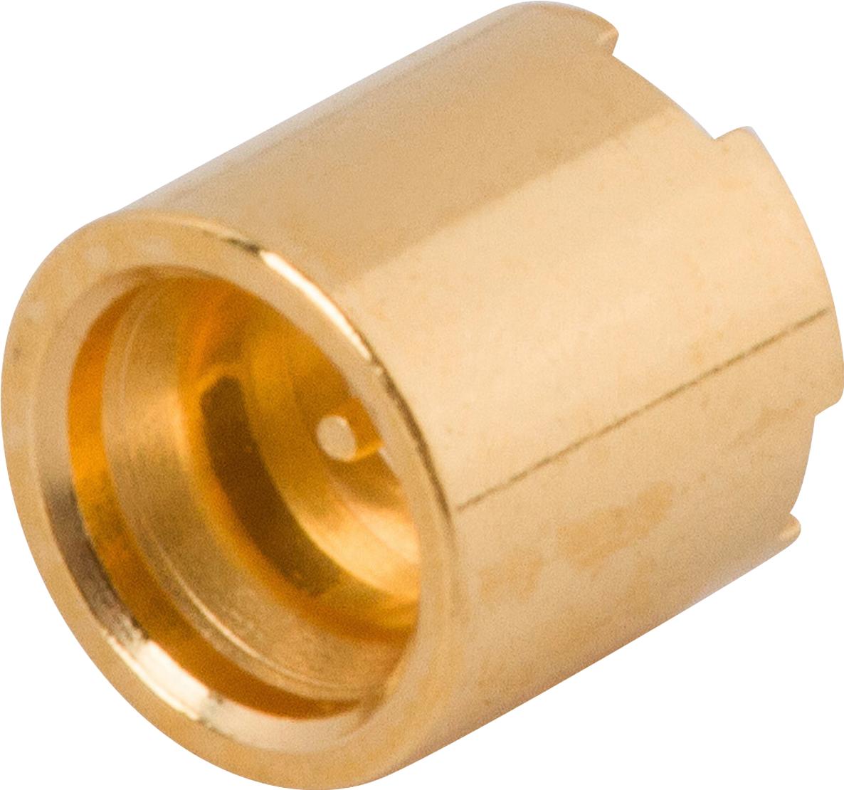 Amphenol SV Microwave-3811-60006 Connettore RF Conn SMPS 0Hz to 100GHz 50Ohm Solder ST SMD PL Gold Over Nickel Tray