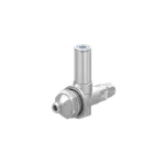 Conn Type N Adapter 380MHz to 512MHz 50Ohm T Style M/F Gold