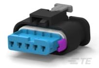 TE Connectivity-3-1718806-1 Connector Discrete Wire Housing Housing for Female Terminal