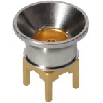 HUBER+SUHNER-82_MBX-50-0-4/113_NE RF-Steckverbinder Conn MBX 0Hz to 6GHz 50Ohm Solder ST Thru-Hole RCP Gold Over Nickel Phosphorus Single