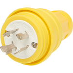 Conn Power PL 3Power/1Ground POS ST Cable Mount 4 Terminal 1 Port Watertite®