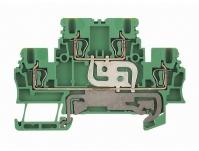 Weidmuller-1791150000 连接器接线板 Conn Terminal Block 4 POS Screw T DIN Rail