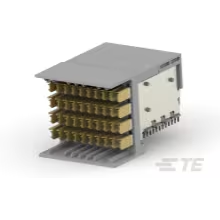 TE Connectivity-6469048-1 背板连接器 Conn Advanced TCA HDR 80Signal/40Ground POS 2.5mm Press Fit RA Thru-Hole Tube