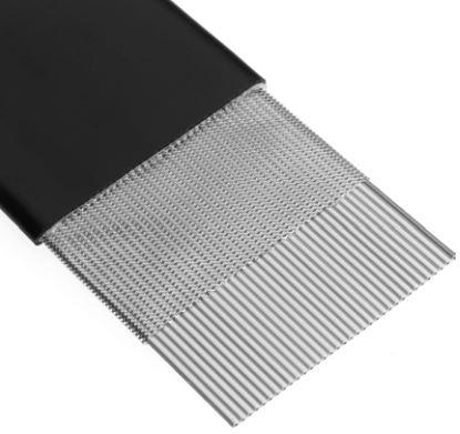 3M-3517/10100SF Cavo piatto Flat Cable 10Conductors 28AWG 300V Black 30.48m Roll