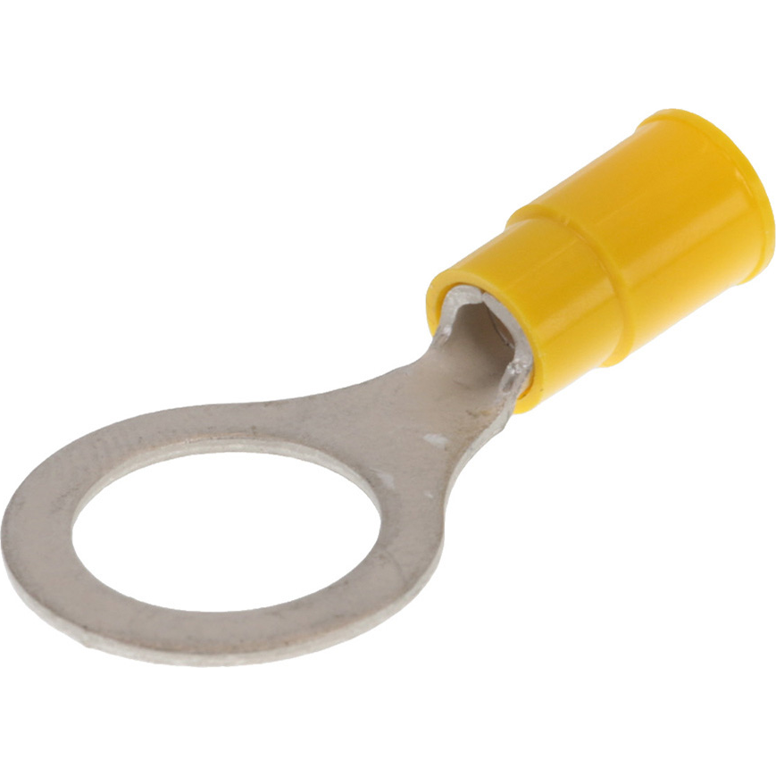 Molex-190700109 连接器端子 Ring Tongue Terminal 10-12AWG Copper Yellow 39.9mm Tin InsulKrimp™ Bag