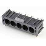 Conn Wire to Board HDR 5Power POS 7.49mm Solder RA Side Entry Thru-Hole Tray