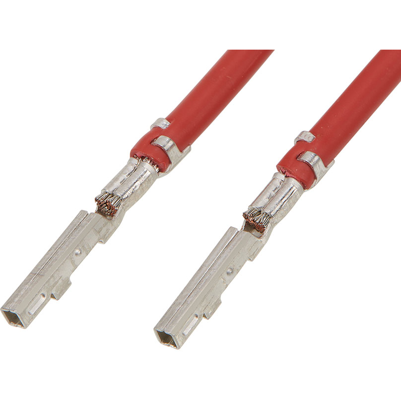 Molex-2153452124 其他电缆组件 Cable Assembly UL 11028 0.3m 16AWG Crimp Terminal to Crimp Terminal 1 to 1 POS F-F Crimp-Crimp Bag