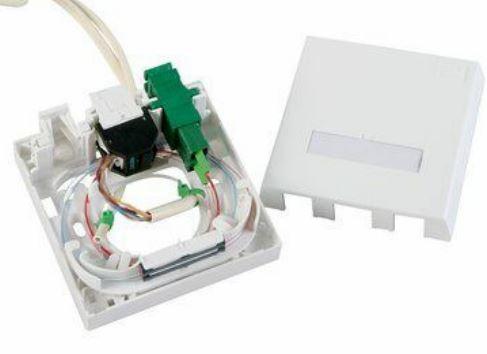 3M-8686 null Fiber Wall Outlet with SC Connector