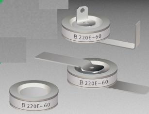 Bourns-GDT220E-40-A-BX Gasentladungslampen Gas Discharge Tubes 400VDC 40kADC Solder Pad SMD