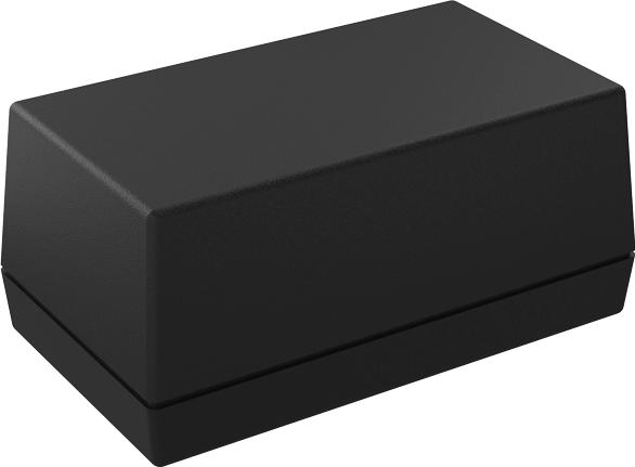 Serpac Electronic Enclosures-1534AA,BK Kästen, Gehäuse und Gestelle Textured Top Desktop Enclosure with 4AA Battery Compartment, 5.62x3.25x2.50 in.