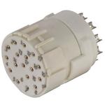 Conn M23 Circular SKT 17 POS Solder Cup ST Cable Mount 17 Terminal 1 Port Han®