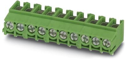 PHOENIX CONTACT-1987737 连接器接线板 Conn Terminal Block 3 POS 5mm Solder RA Thru-Hole 32A Cardboard